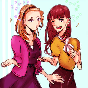 クインとレイチェル
