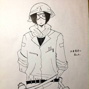 鬼灯様の作業着姿萌えました