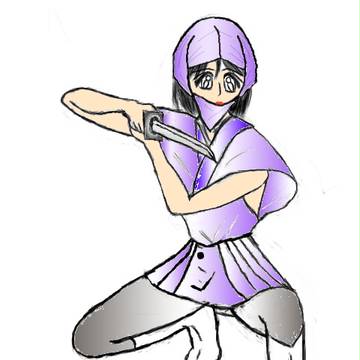 覆面女忍者