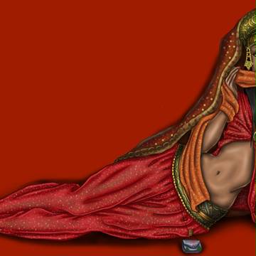 Arab lady