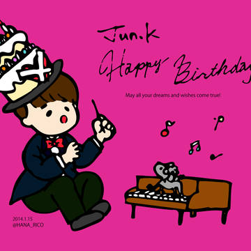 HAPPY BIRTHDAY!!!! JUN.K♥