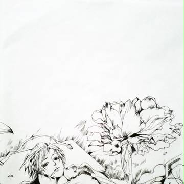 白黒のイラスト
