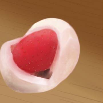 苺大福に見えるだろうか