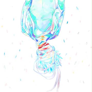 blue