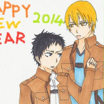 2014年年賀絵