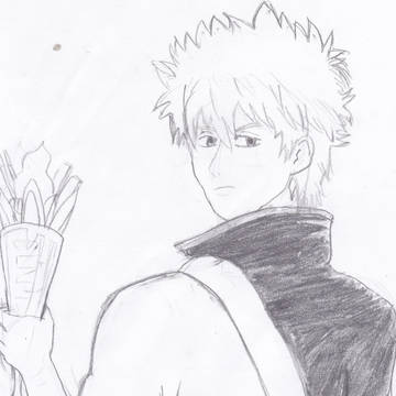 模写 坂田銀時