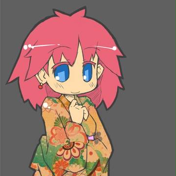 年賀用　FF5レナ
