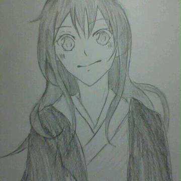 女の子を描いてみた…