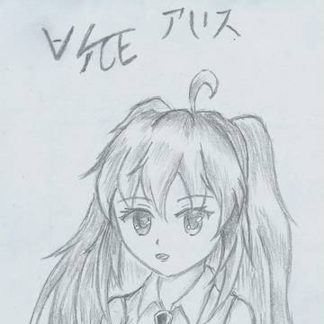櫻花アリス~練習繪