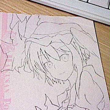 フラン　描いてみた