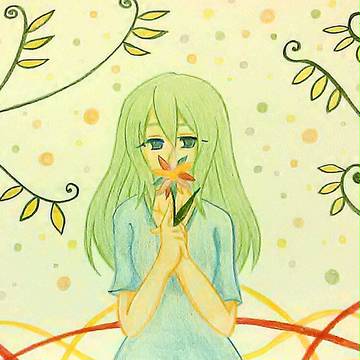花と森と少女