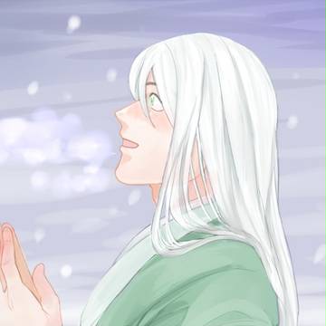 雪が似合う人