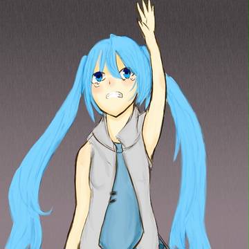 手を伸ばす