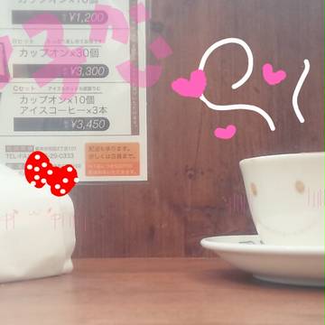 カフェにて