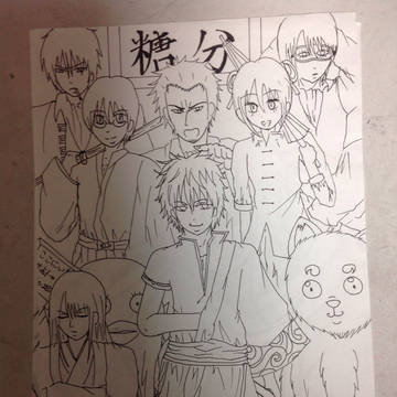 なんとなく描いてみたwメンバー大集合ヽ(*^∇^*)ﾉ 