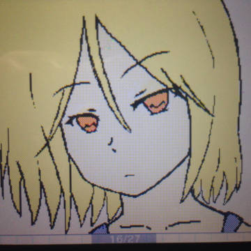 結衣を描いてみた。