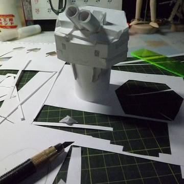 ペーパーで連装砲ちゃん