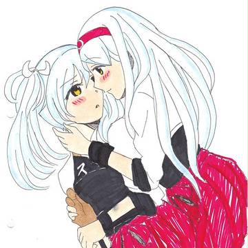 艦これ落書き　※百合表現あり