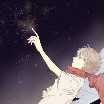 赤いマフラー
