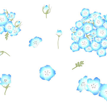 花、花畑素材