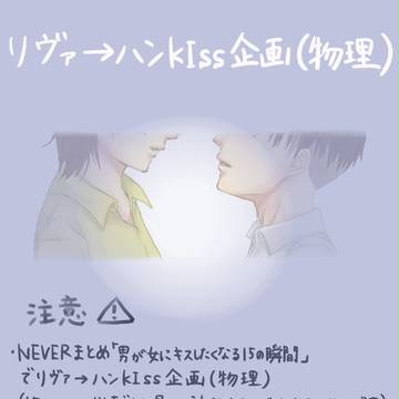 【進撃】リヴァハンKiss