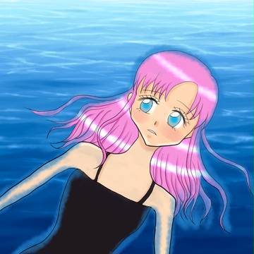 水面に浮かぶラクス