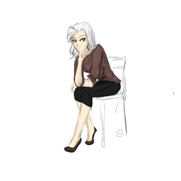 Fairy Tail OC sitting