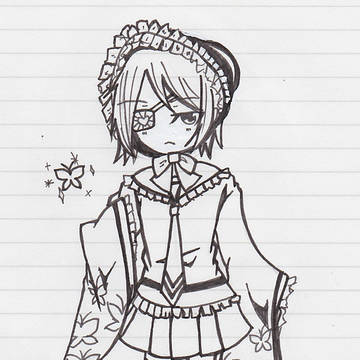 【下書き】千本桜の鈴ちゃん【ミニキャラ】