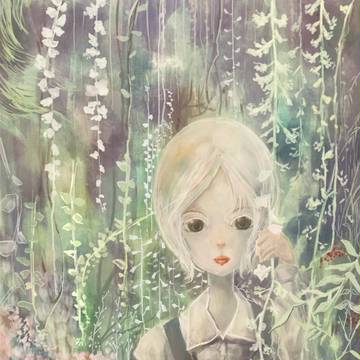 ハナバナしく少女