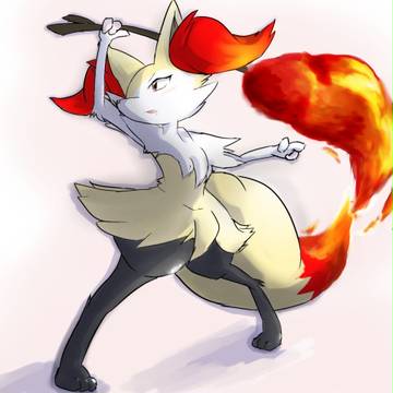 Braixen((テールナー(耳毛))