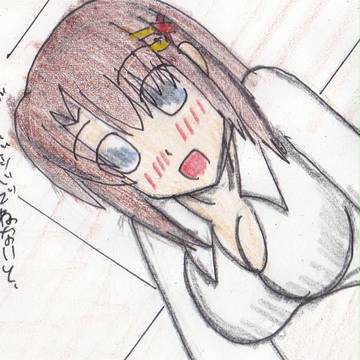 上からタヌキ娘