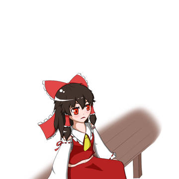 東方順番絵描き　#21　博麗　霊夢