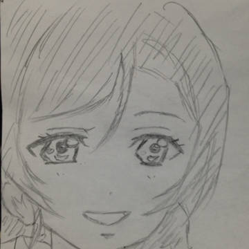 初描きさくっとノンタン