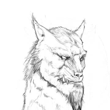 first digital sketch