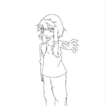 結月ゆかりさん【線画】
