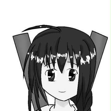 モノクロ時雨ちゃん