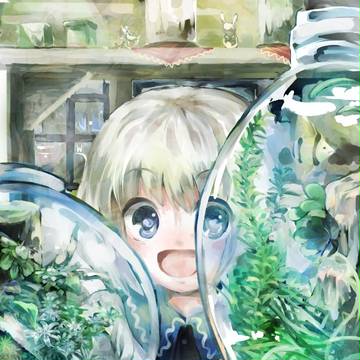 ガラスを隔てた