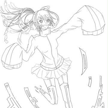 榎本贵音 ENE 线稿