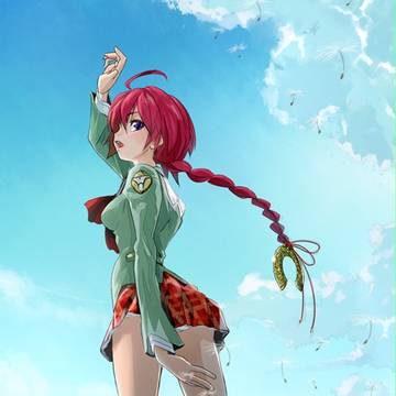 空の青さと白いあれ