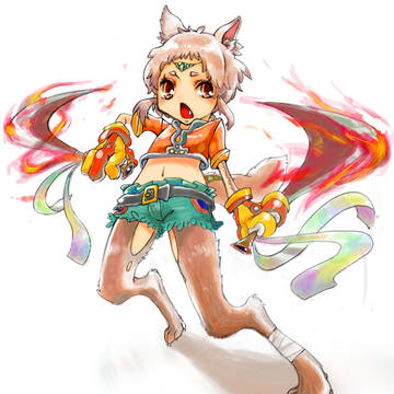 戦う半獣