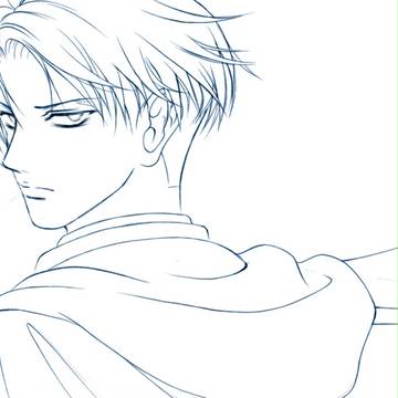 リヴァイさん下書き中