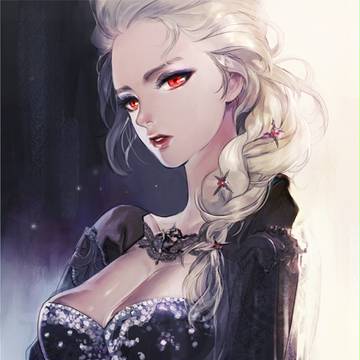 BLACK ELSA