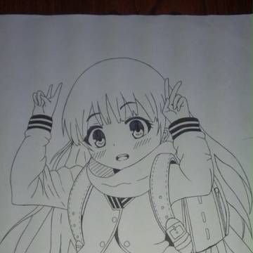 ロリ 模写