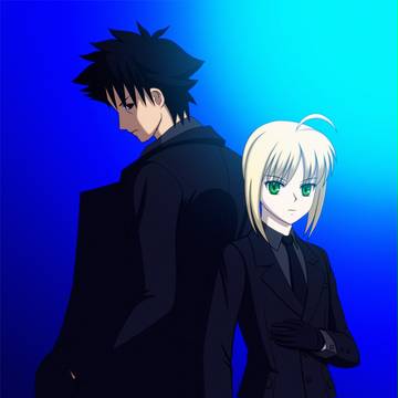 セイバーさんと衛宮さん