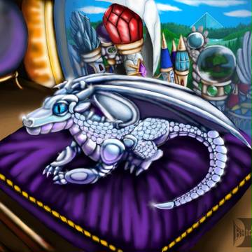 Comfy Dragonling / 快適な小さな竜