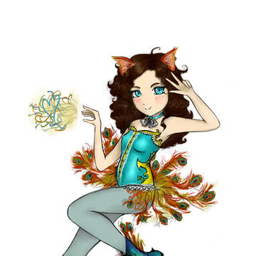 Mahou Shoujo Peacock Magica!