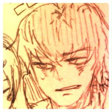 落書き 挫折←