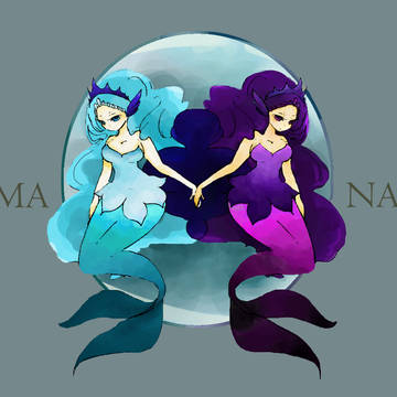 深海の人魚姫