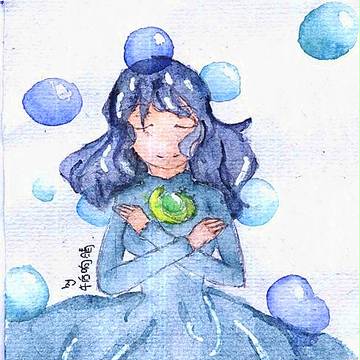 渣水彩的莫伊妹子