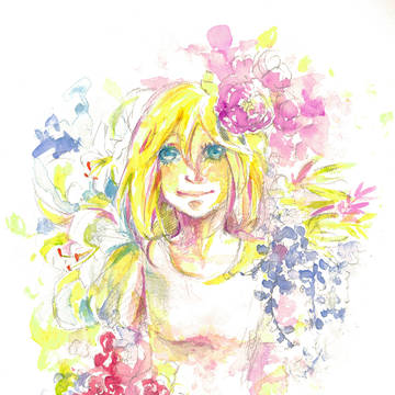 お花クリスタちゃん